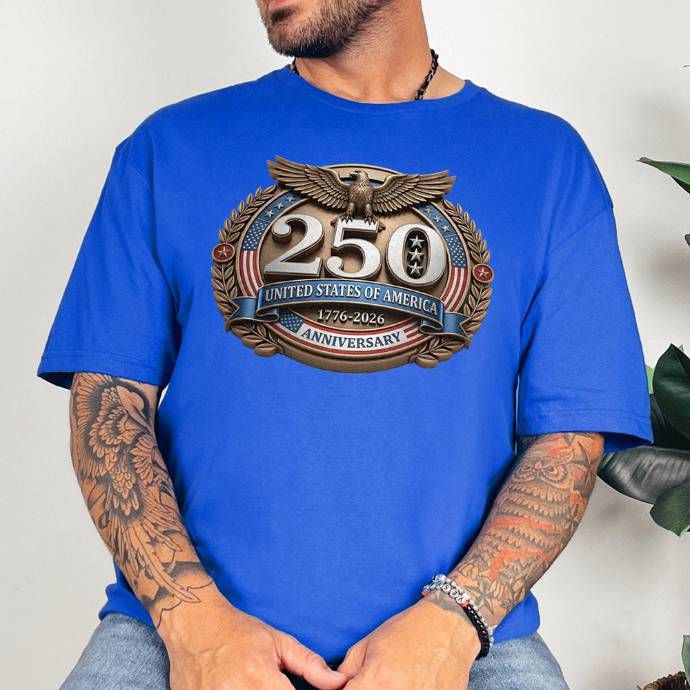 250 Anniversary Seal Perfect Tri T-Shirt