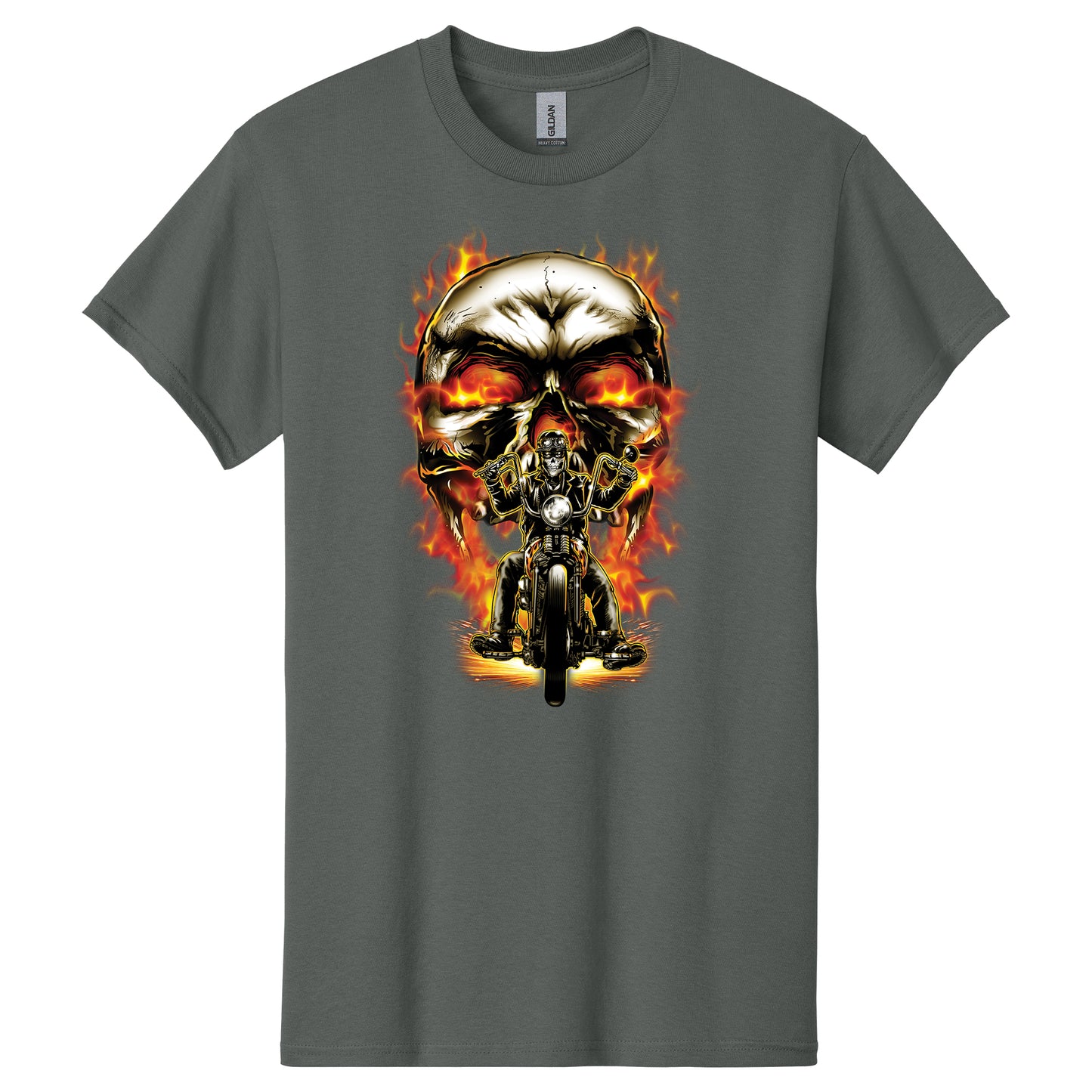 Biker Skull T-Shirt