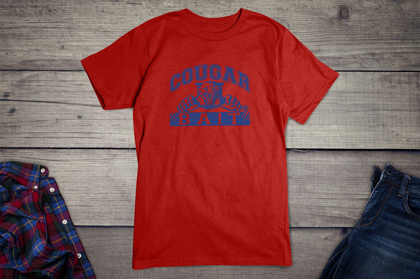 Todd Goldman Art Cougar Bait T-Shirt