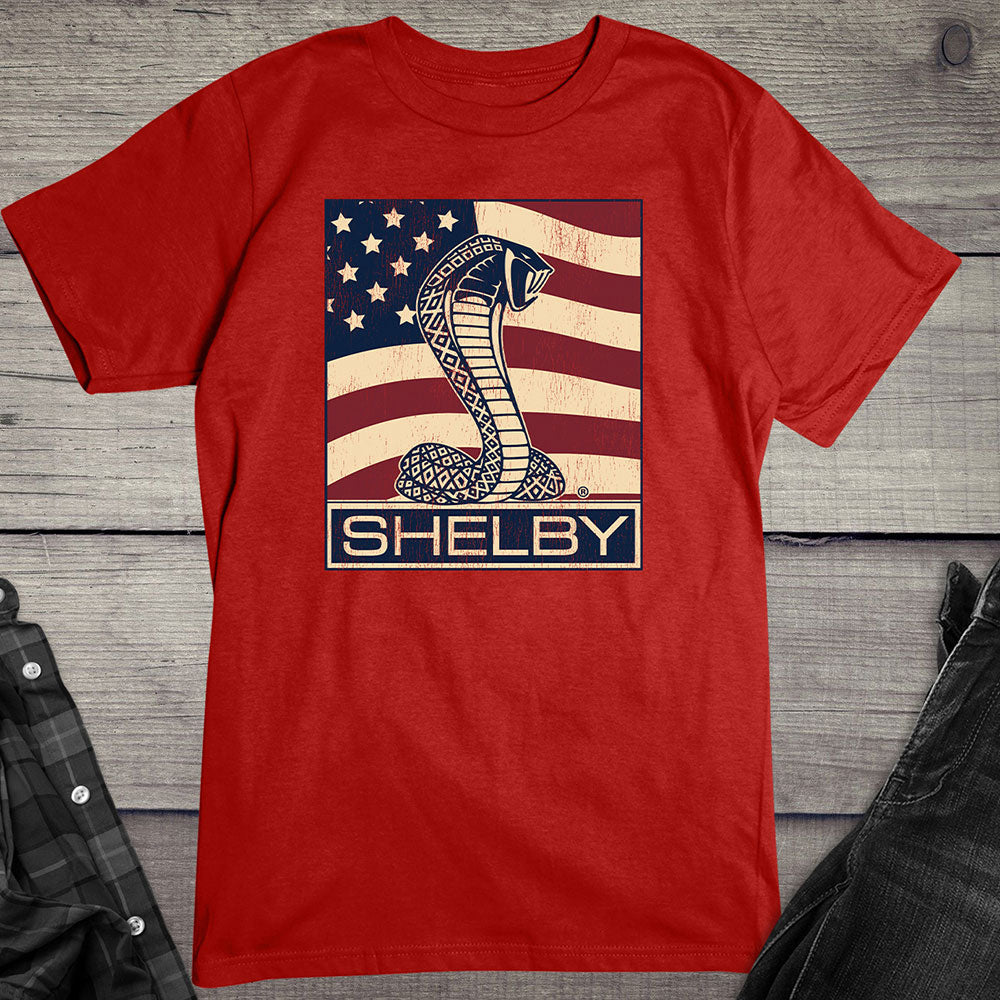 Shelby Cobra Flag T-shirt