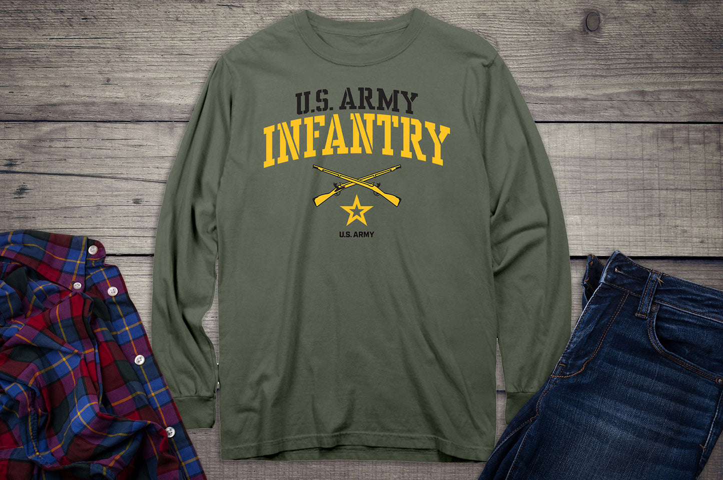 United States Army Infantry Long Sleeve Shirt