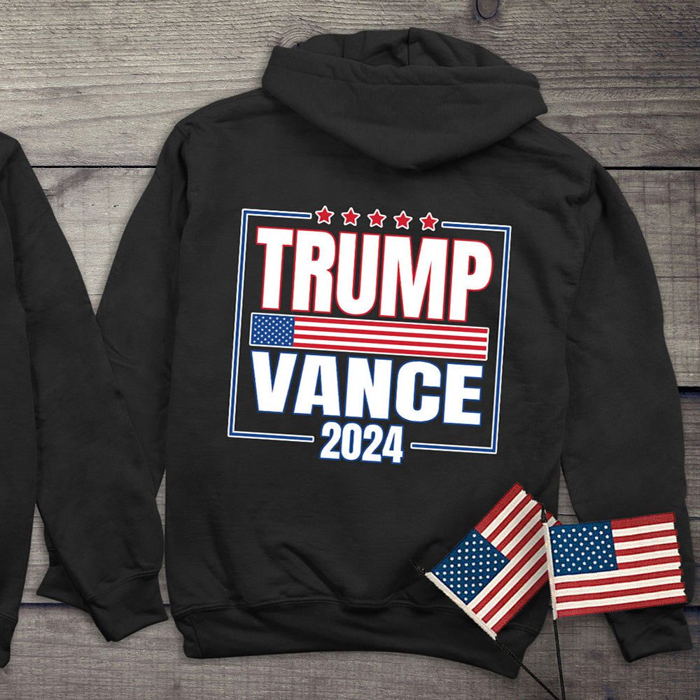 Trump United States Flag selling hoodie