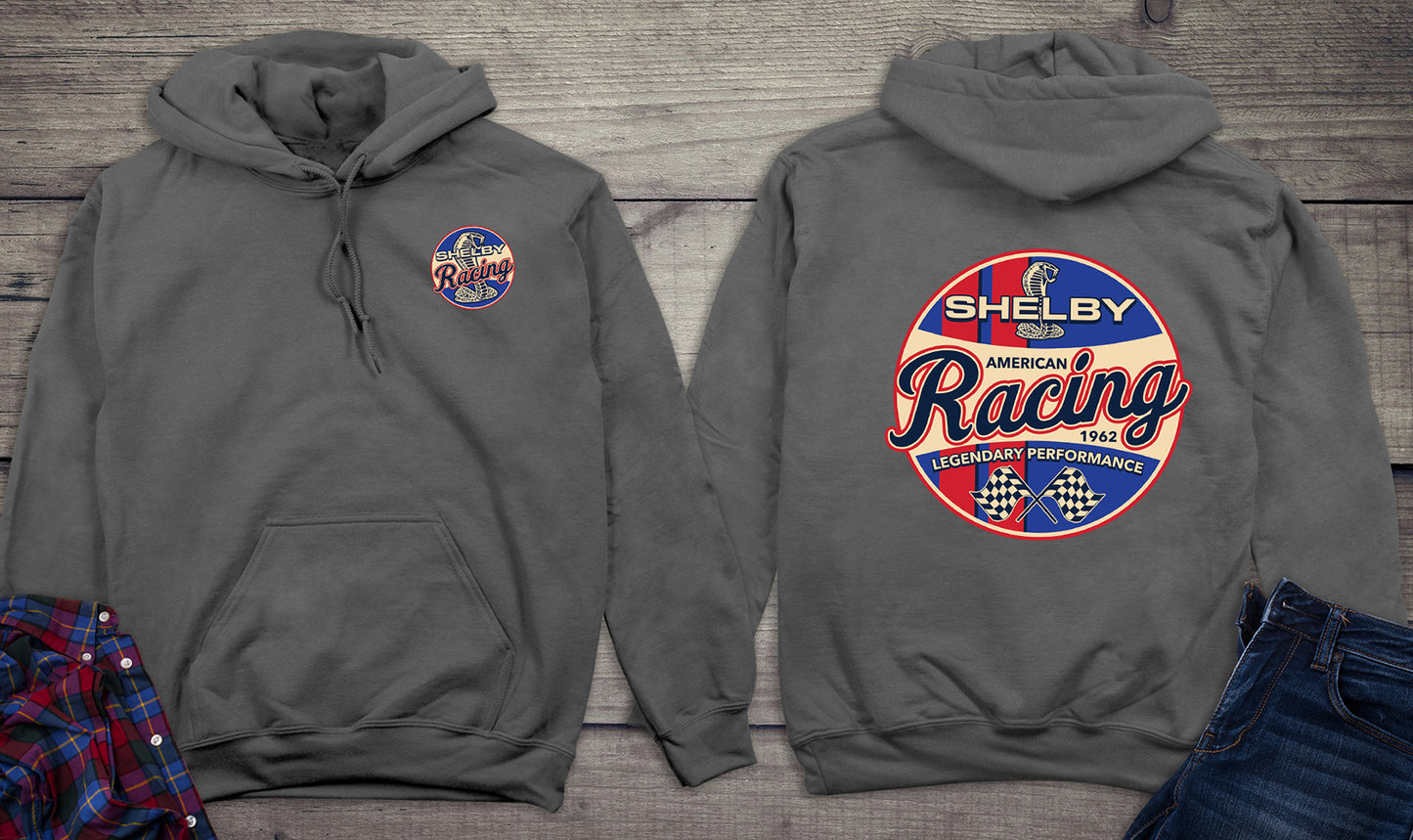 Shelby Racing With Crest Hoodie