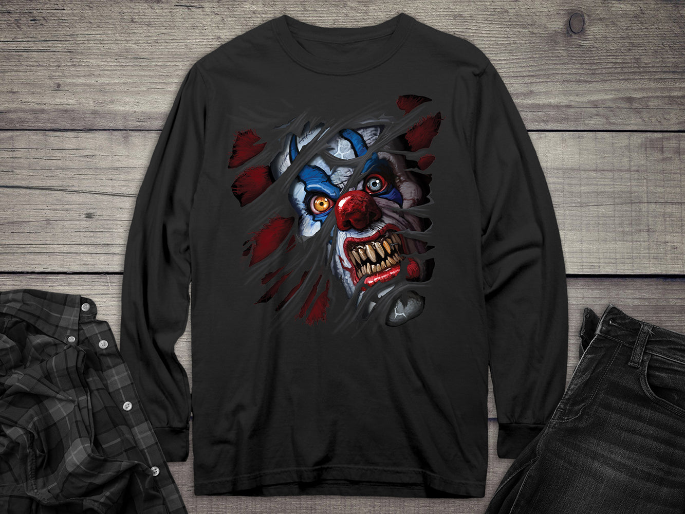 Clown Breakthrough Long Sleeve Tee