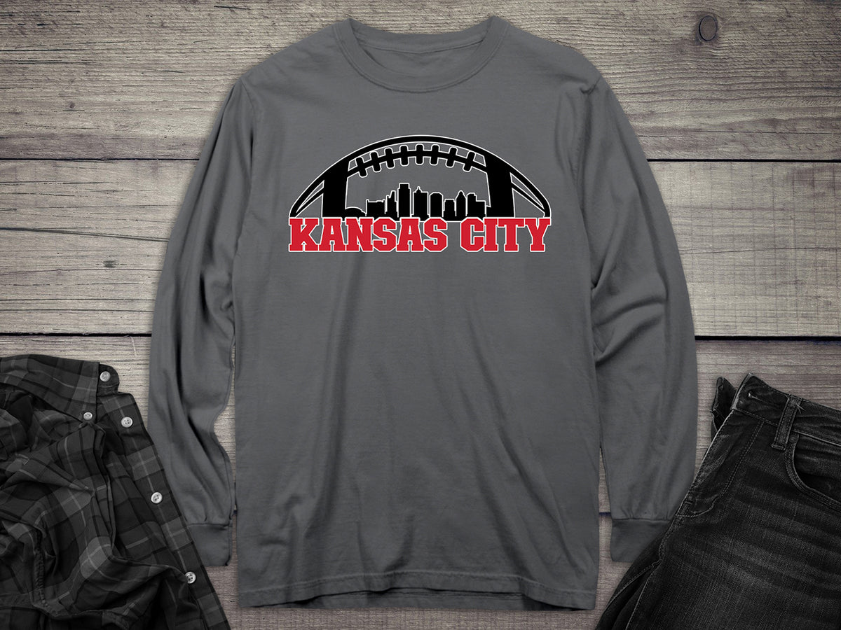 Kansas City Skyline Long Sleeve Tee