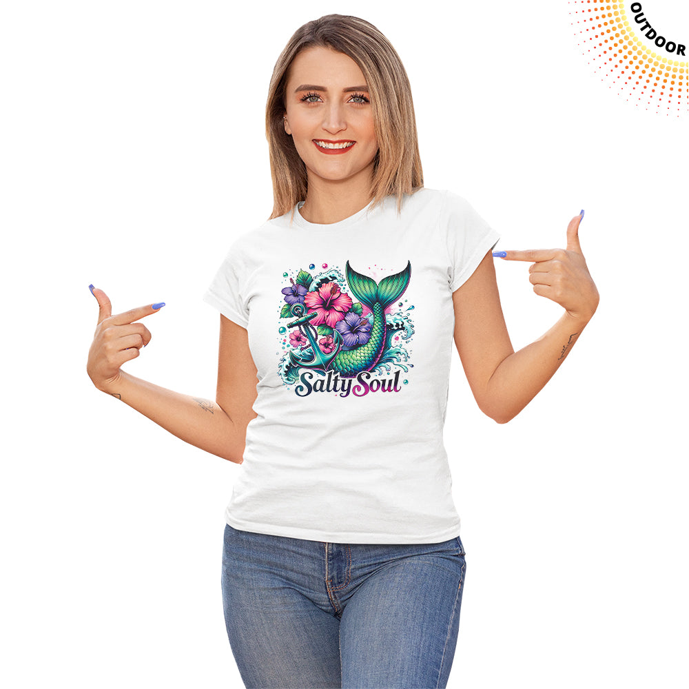 Women's Salty Soul Solar Tee