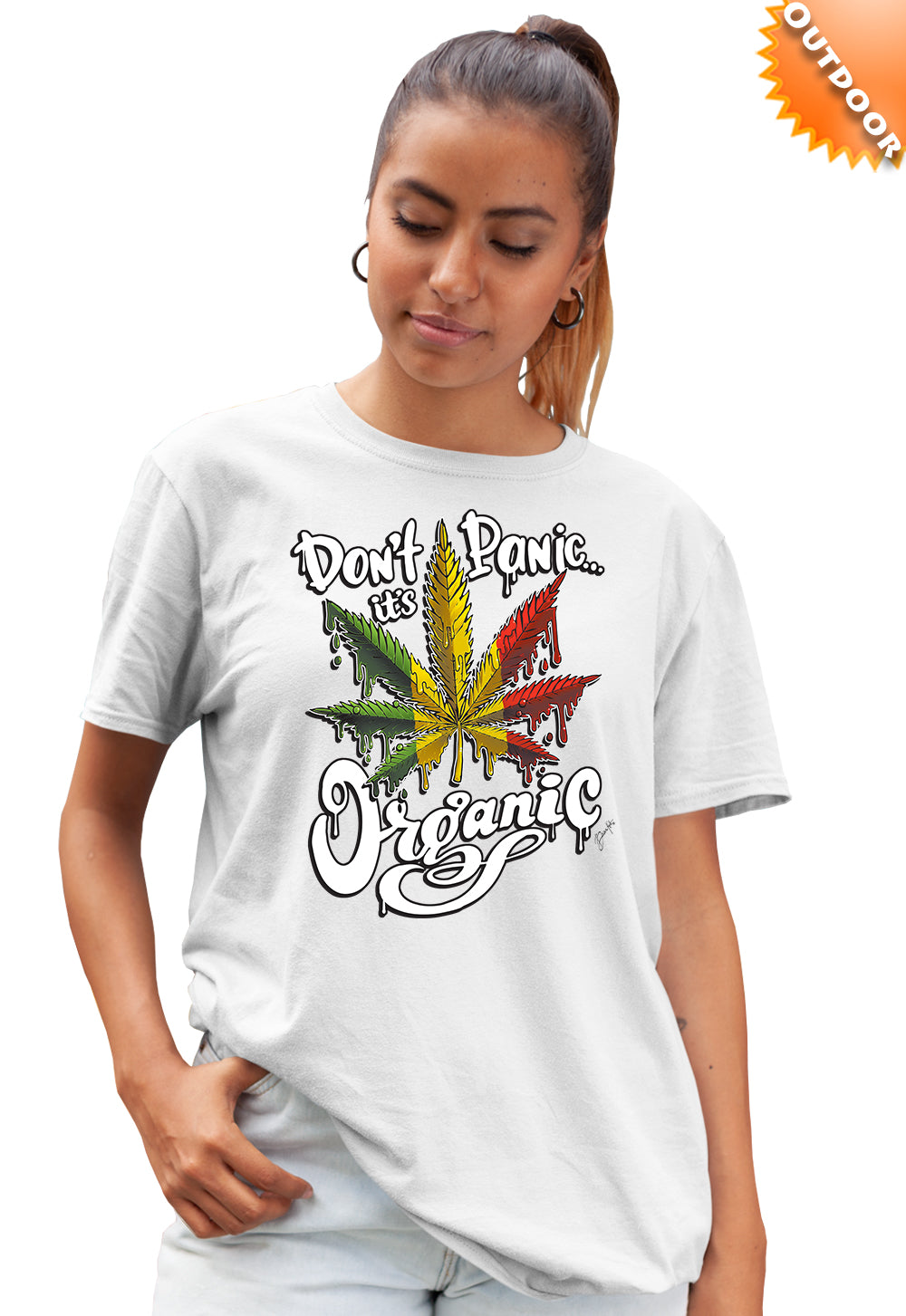 Adult Unisex Don’t Panic Solar Tee