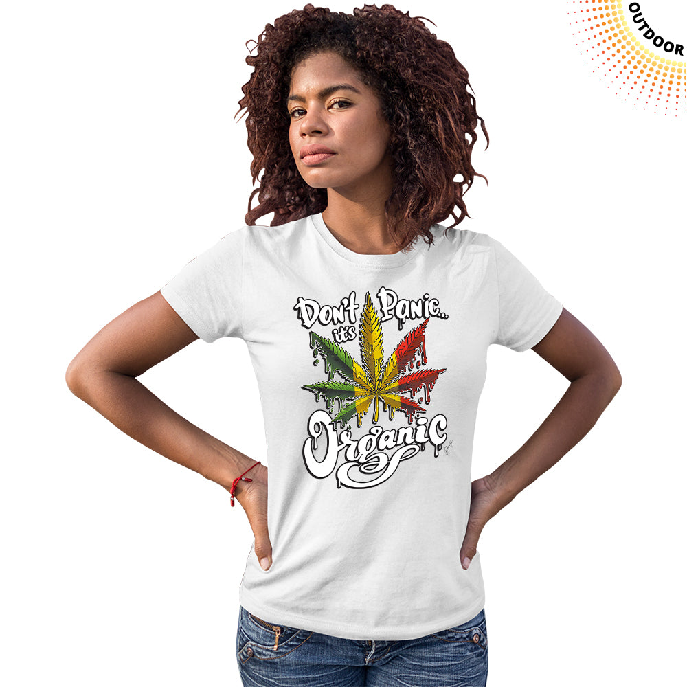 Women's Don’t Panic Solar Tee