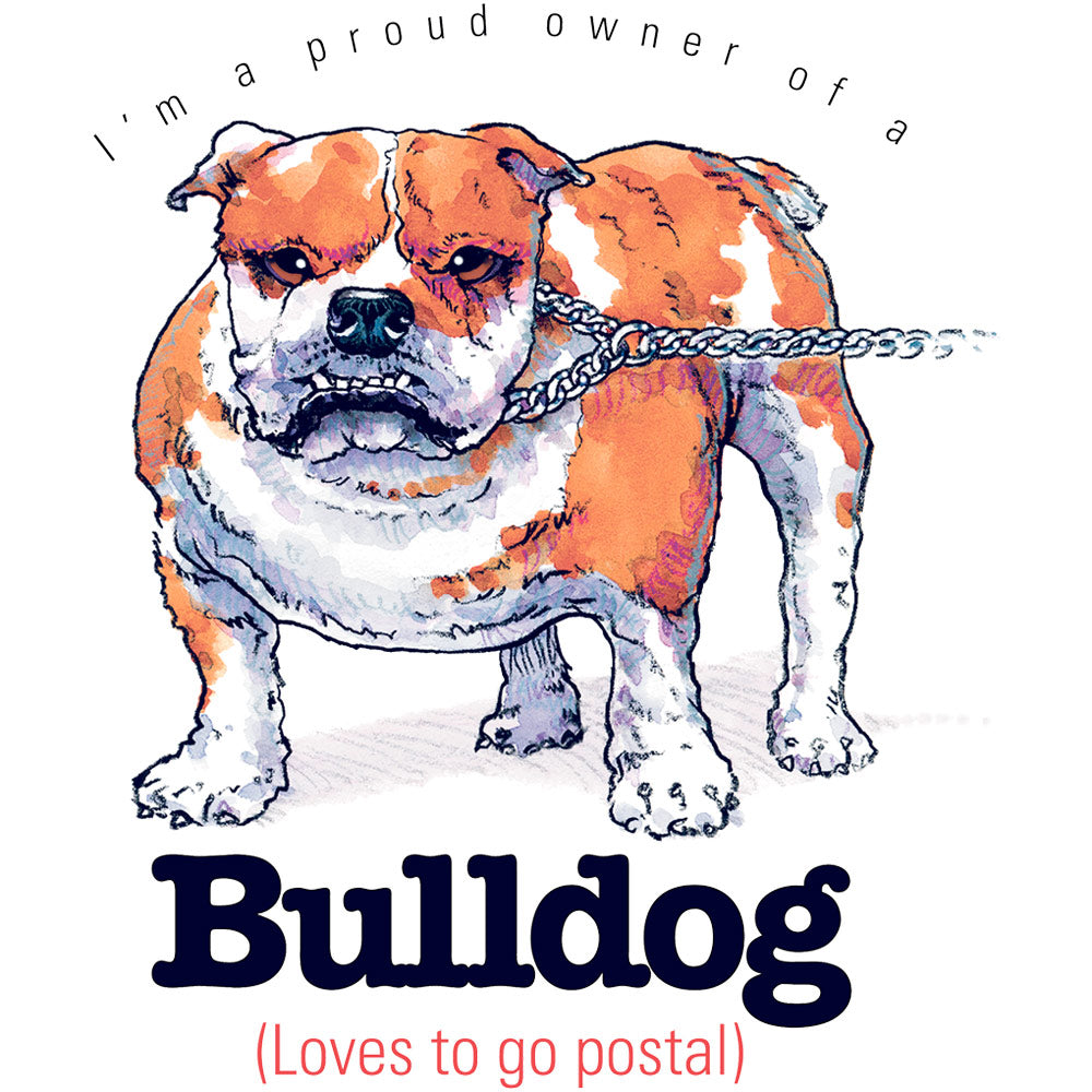 Bulldog T-Shirt, Furry Friends Dogs