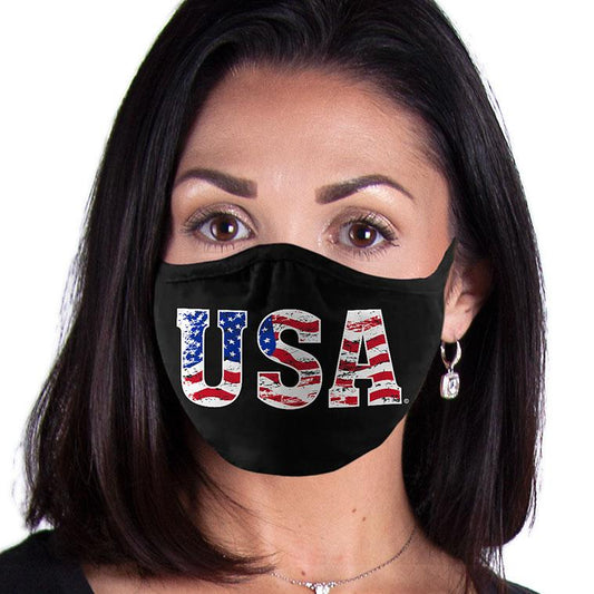 USA FACE MASK American Pride, Flag Face Covering