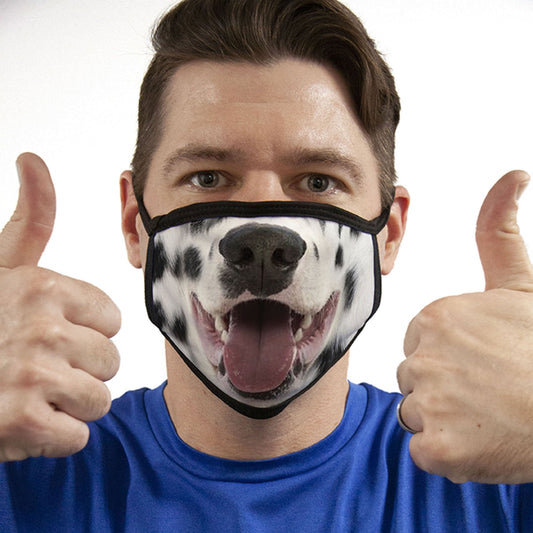Dalmatian FACE MASK Dog Breed Face Covering