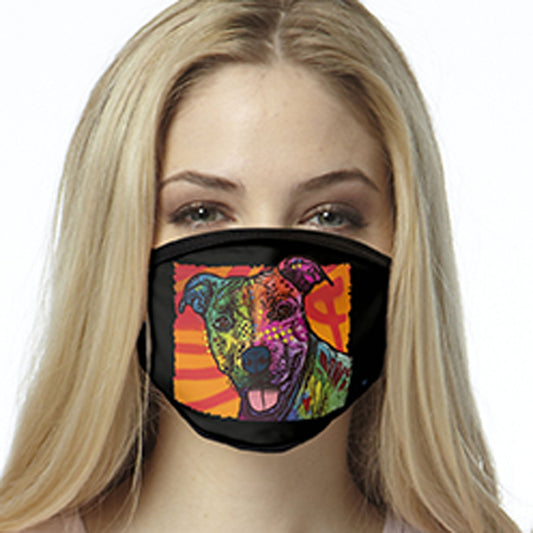 Dog FACE MASK Smiley Cover Your Face Masks