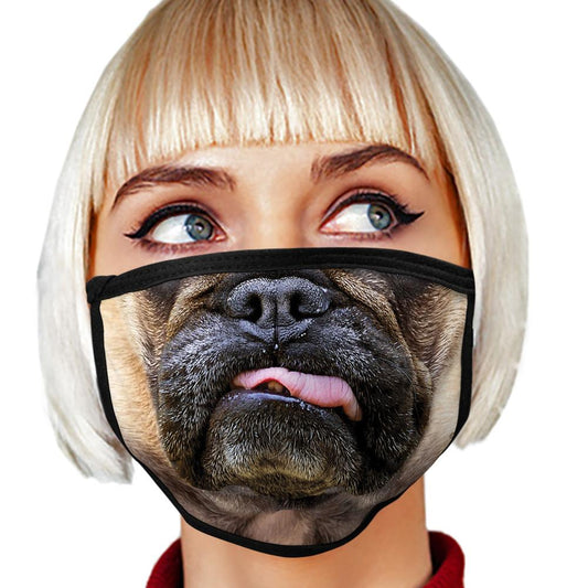 French Bulldog FACE MASK Cover Your Face Dog Breed Masks