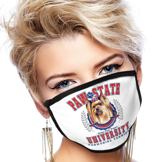 Yorkshire Terrier FACE MASK Cover Your Face Dog Breed Masks