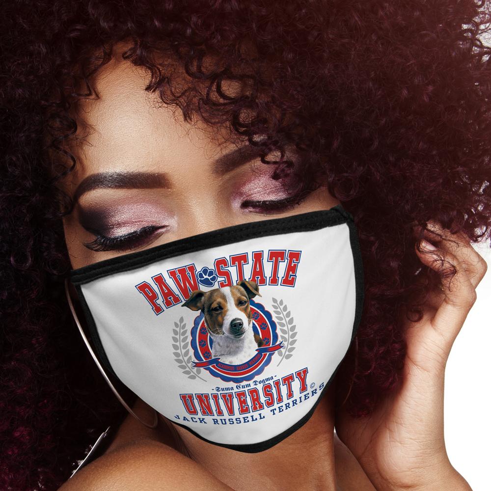 Jack Russell Terriers FACE MASK Cover Your Face Dog Breed Masks