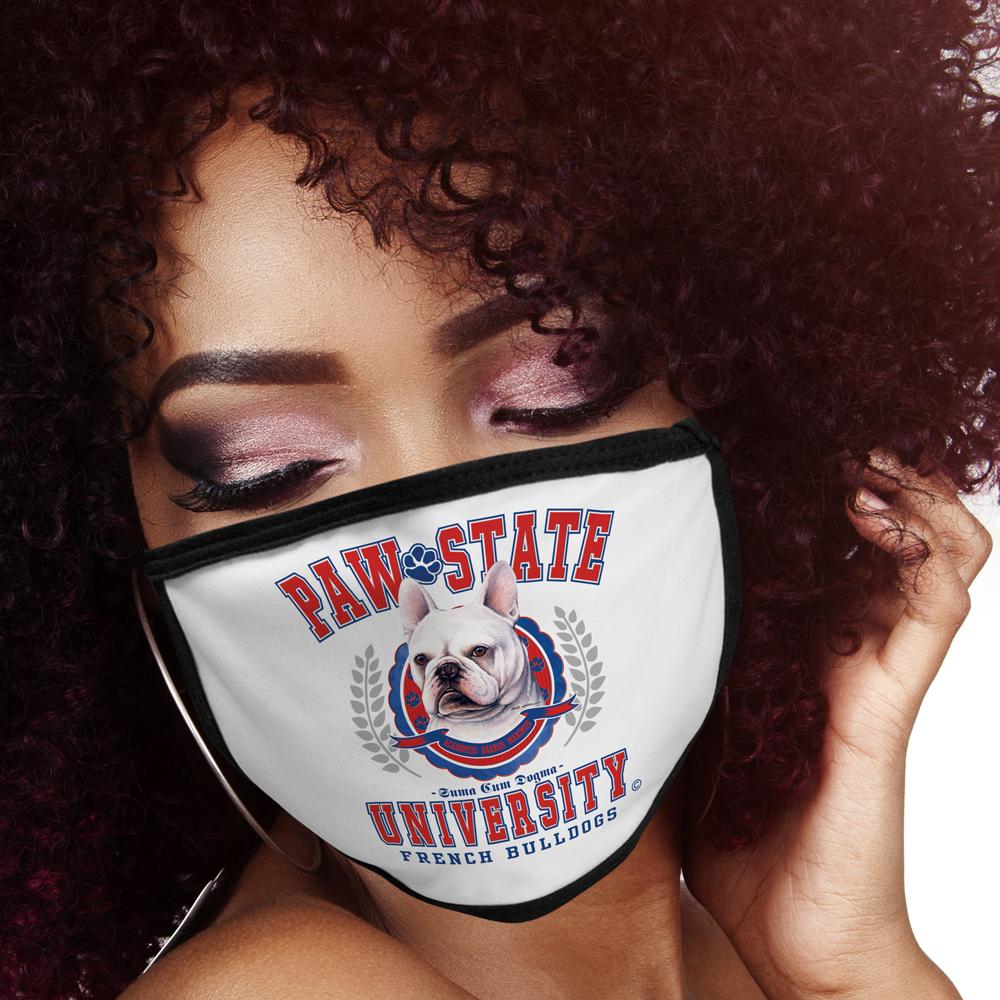 French Bulldog FACE MASK Cover Your Face Dog Breed Masks