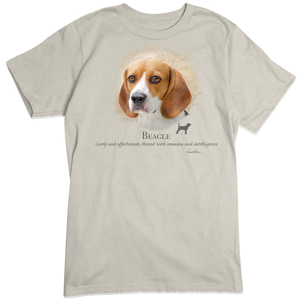 Beagle Dog Breed Portrait T-Shirt