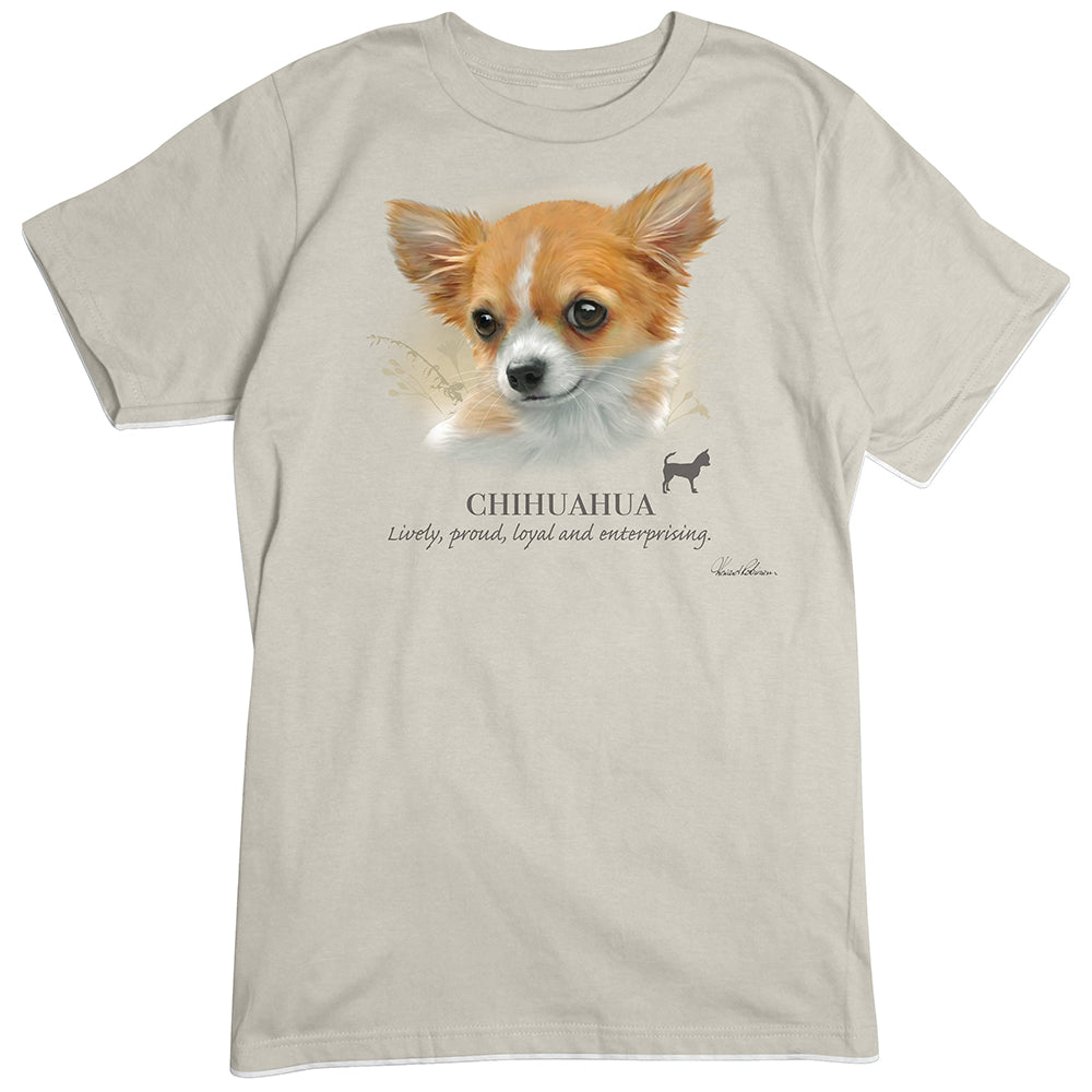 Chihuahua Dog Breed Portrait T-Shirt