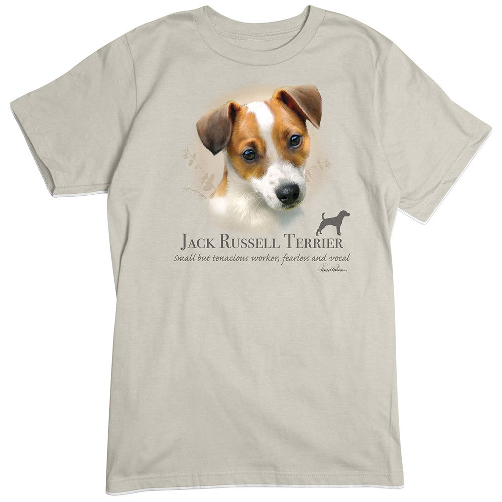 Jack Russell Terrier Dog Breed Portrait T-Shirt