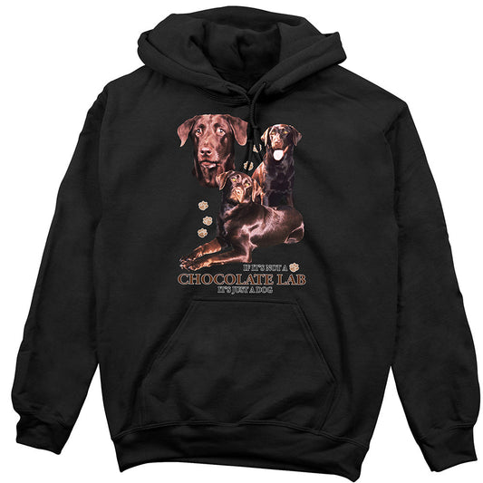 Chocolate Lab Hoodie, Not Just a Dog