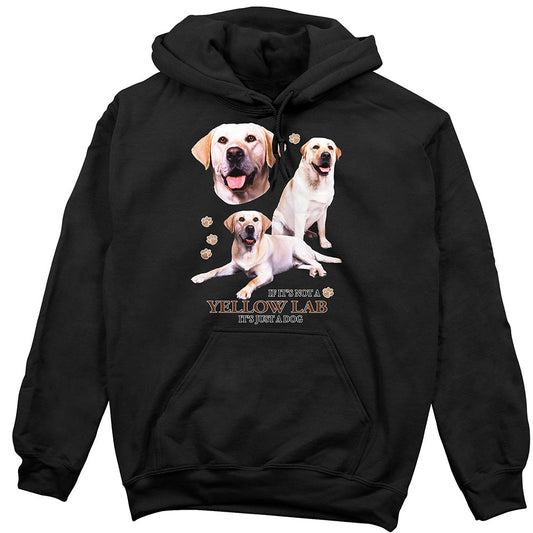 Yellow Lab Hoodie, Not Just a Dog