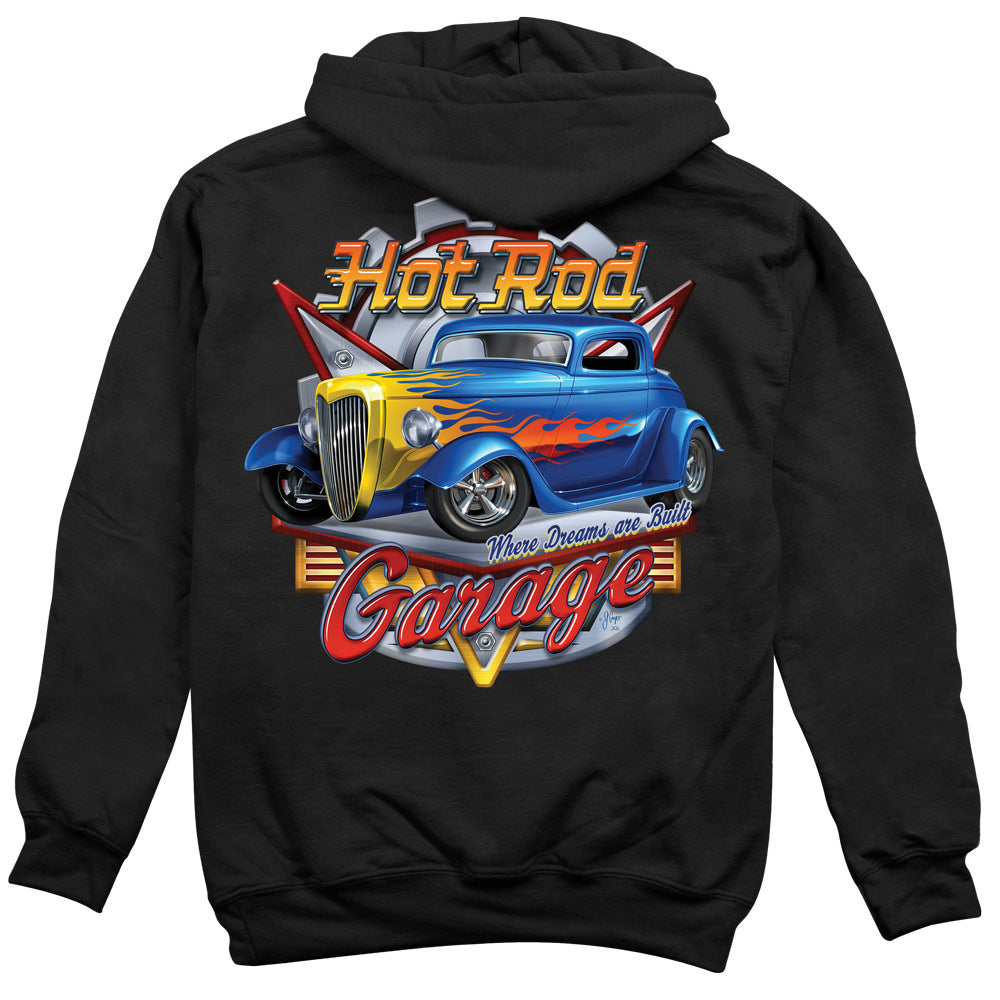 Hot Rod Garage Hoodie