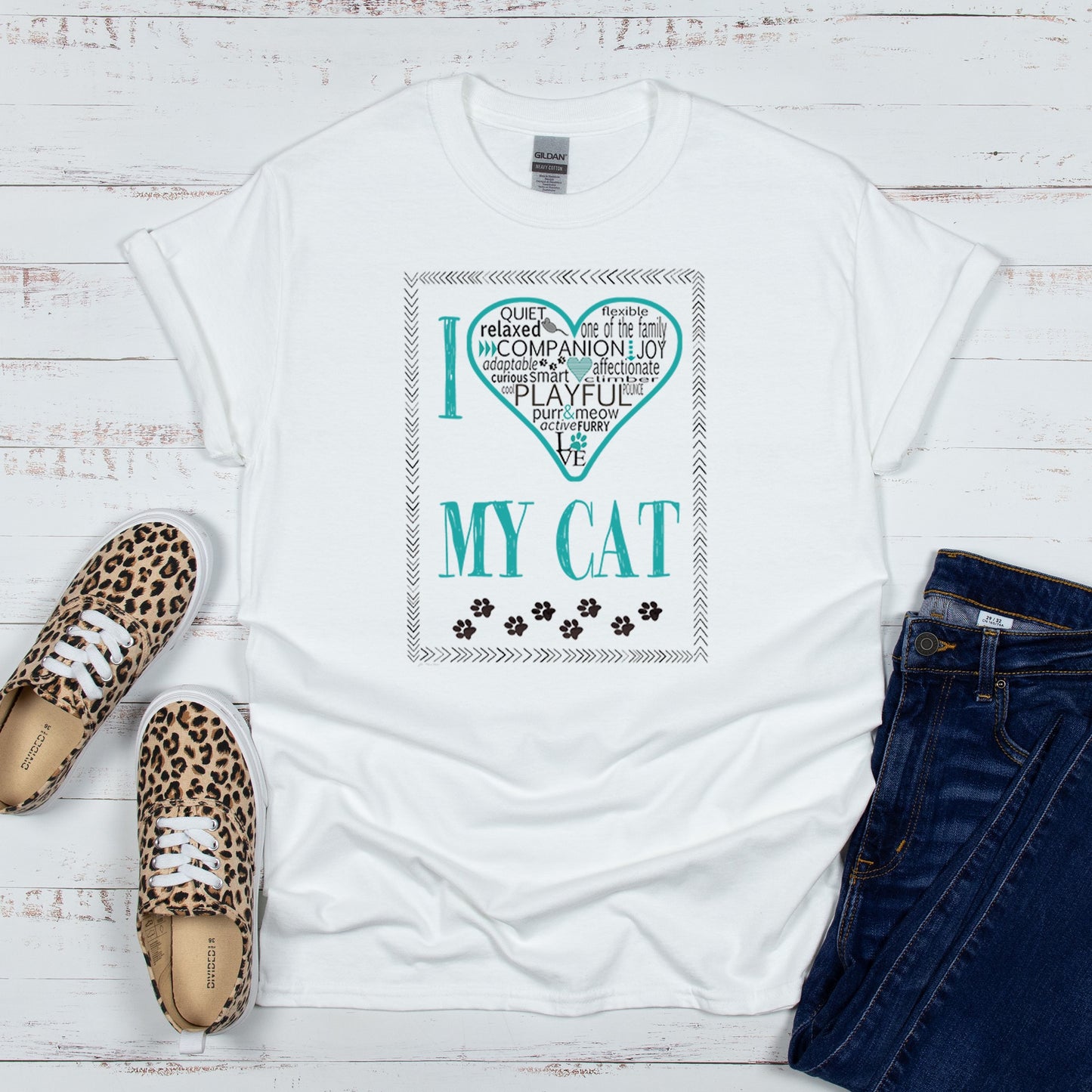 Heart My Cat T-Shirt