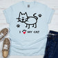 I Heart My Cat T-Shirt