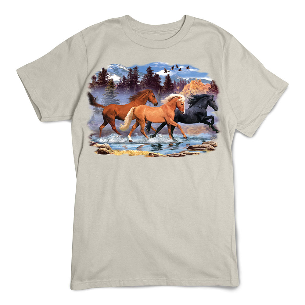 Horse T-Shirt, Running Free