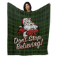 50" x 60" Don’t Stop Believing Plush Minky Blanket