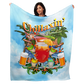 50" x 60" Chillaxin Plush Minky Blanket