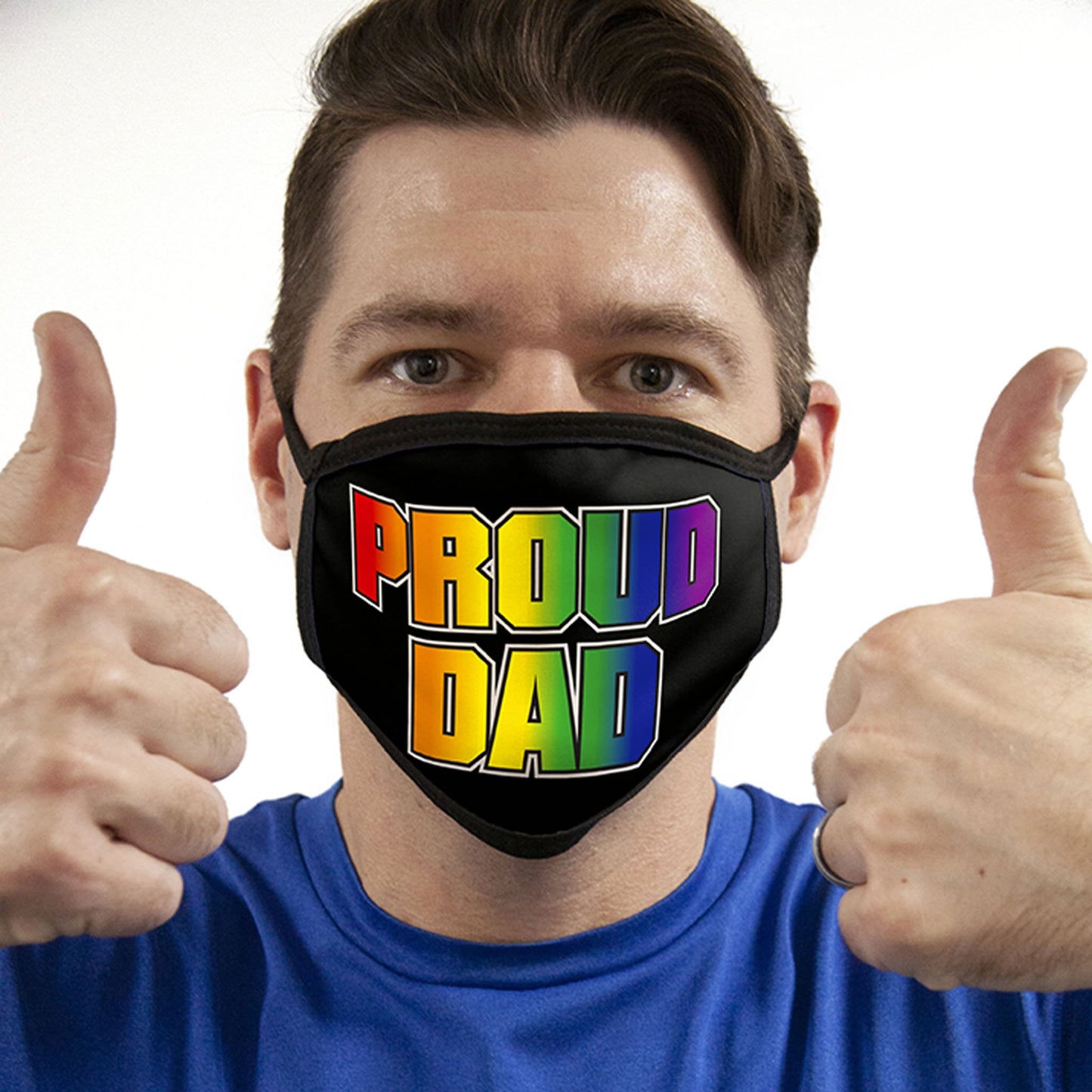 Proud Dad Pride FACE MASK Cover Your Face Masks