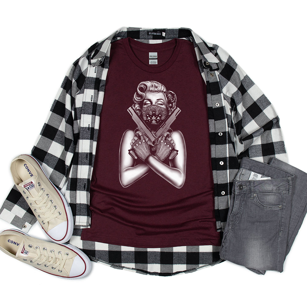 2nd Amendment T-Shirt, Crossed Nines Tee