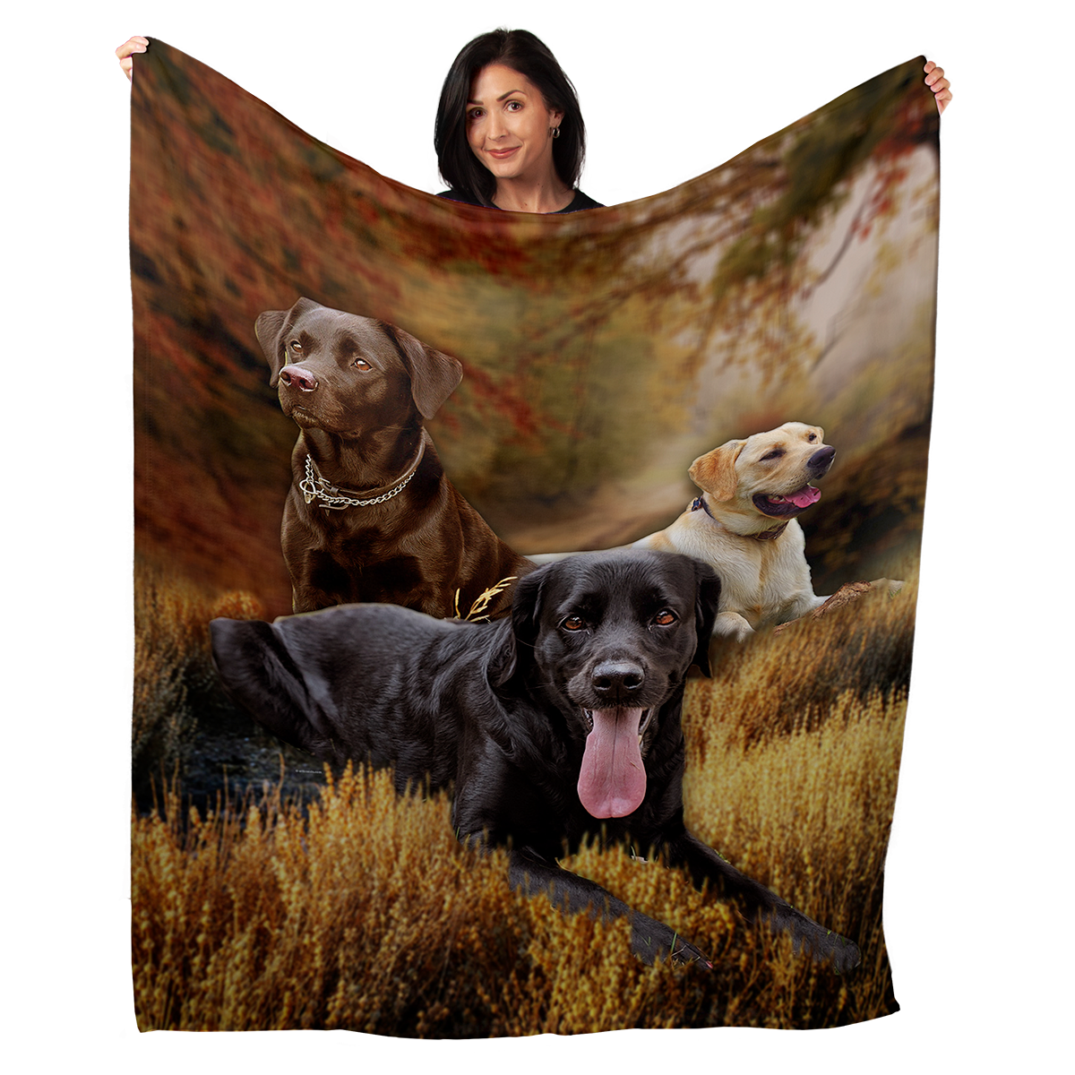 Labrador Retriever 50" x 60" Fleece Blanket