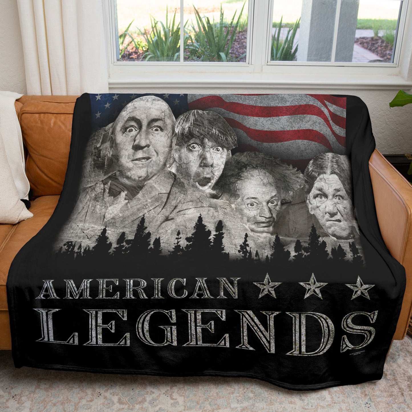 Rushmorons 50" x 60" Fleece Blanket