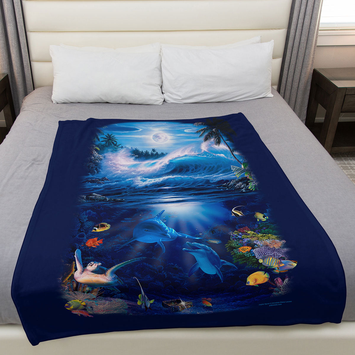 Joyful Spirit 50" x 60" Fleece Blanket