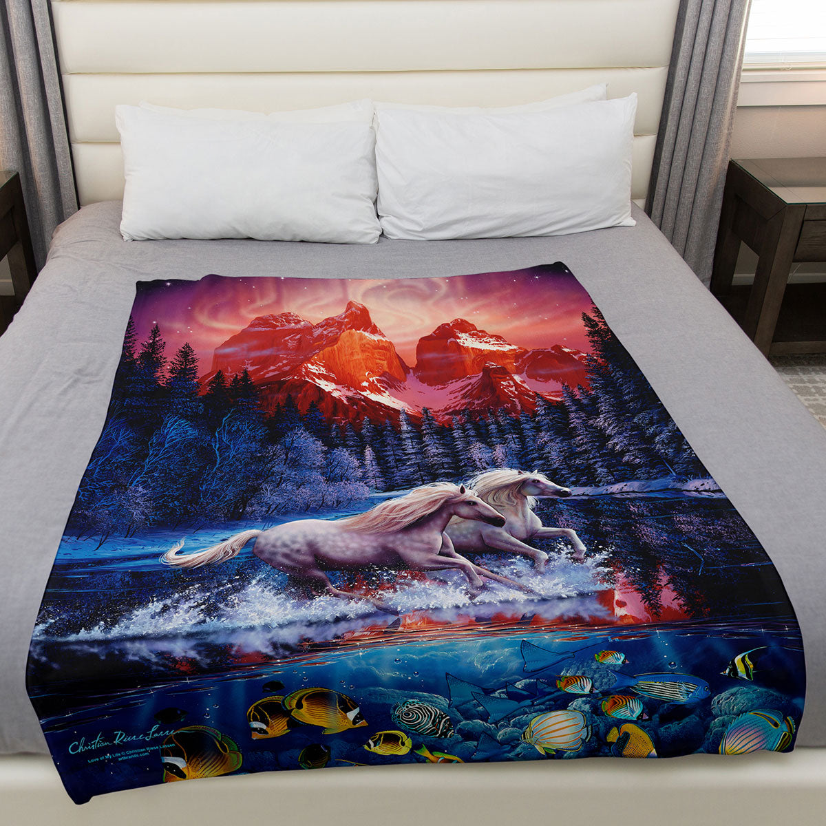 In Another World 50" x 60" Fleece Blanket