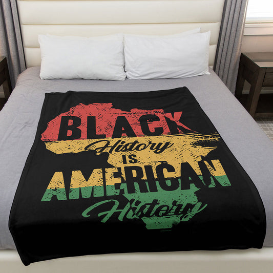 Black History is American History 50" x 60" Fleece Blanket