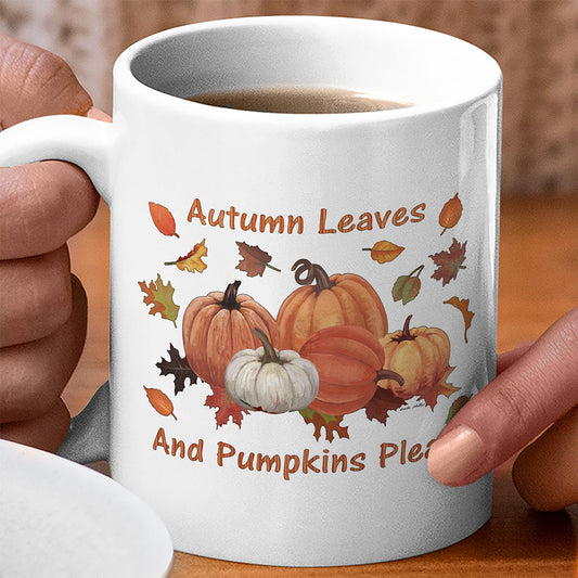Pumpkins Please Coffee Mug