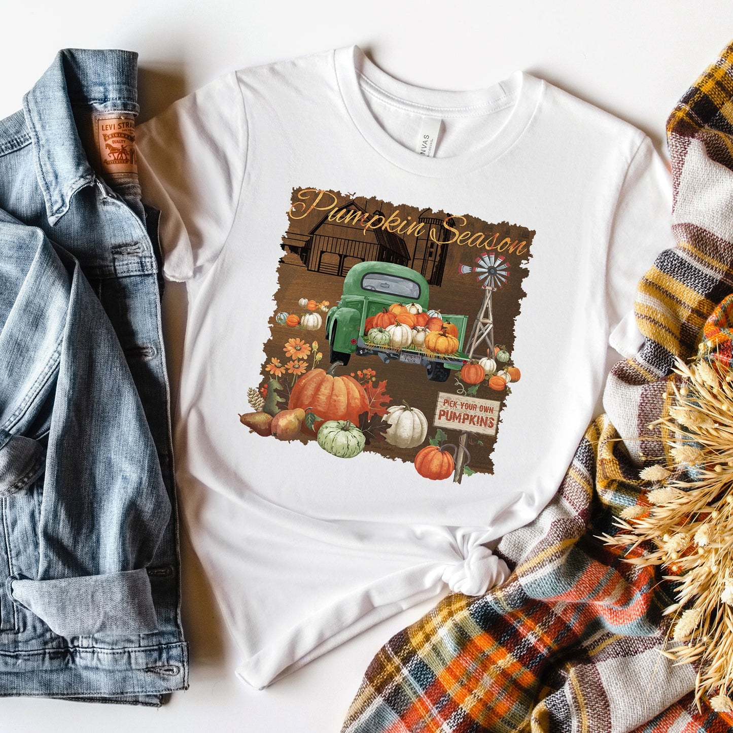 Pumpkin Season T-shirt, Autumn Tee