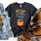 Witch Way T-shirt, Halloween Tee