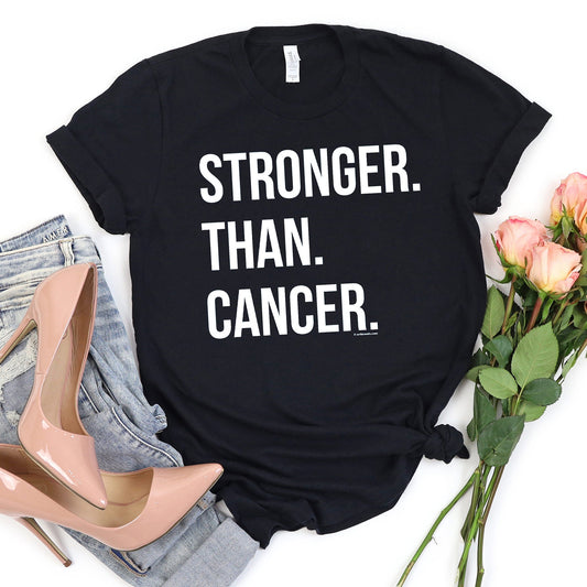 Stronger Than Cancer T-shirt, Cancer Awareness Tee