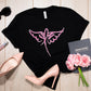 Wings Ribbon T-shirt, Cancer Awareness Tee
