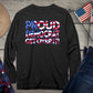 Proud Democrat T-shirt, Political Long Sleeve Tee