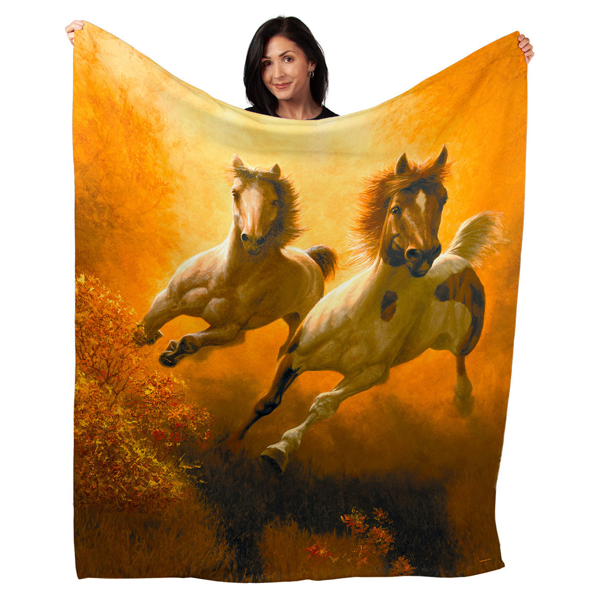 50" x 60" Autumn Renegade Plush Minky Blanket