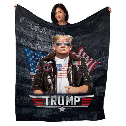 50" x 60" Top Trump Plush Minky Blanket