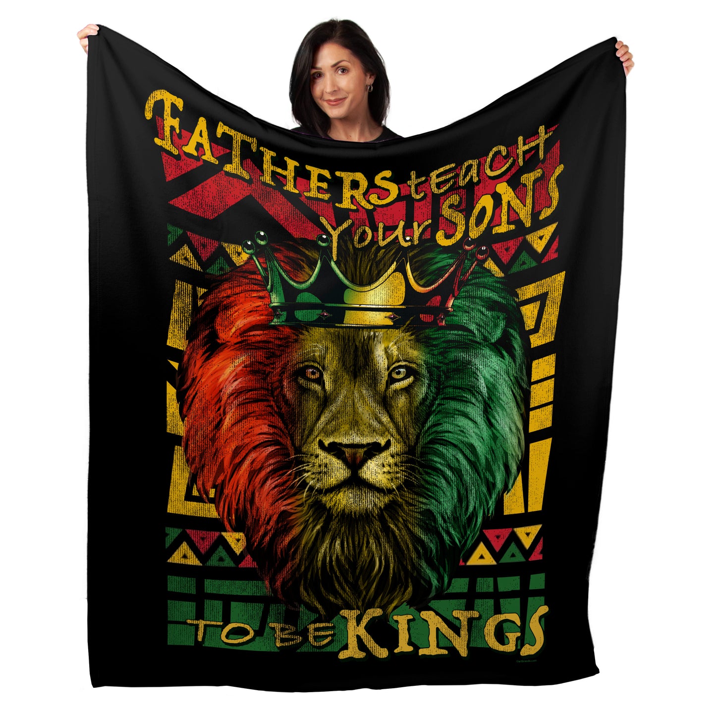 50" x 60" To Be Kings Plush Minky Blanket