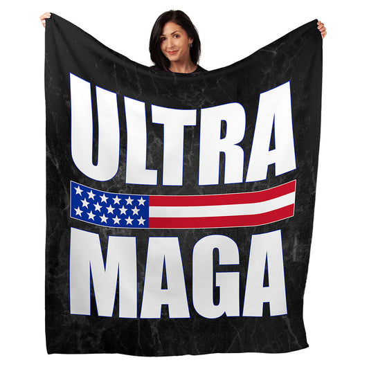50" x 60" Ultra Maga Plush Minky Blanket