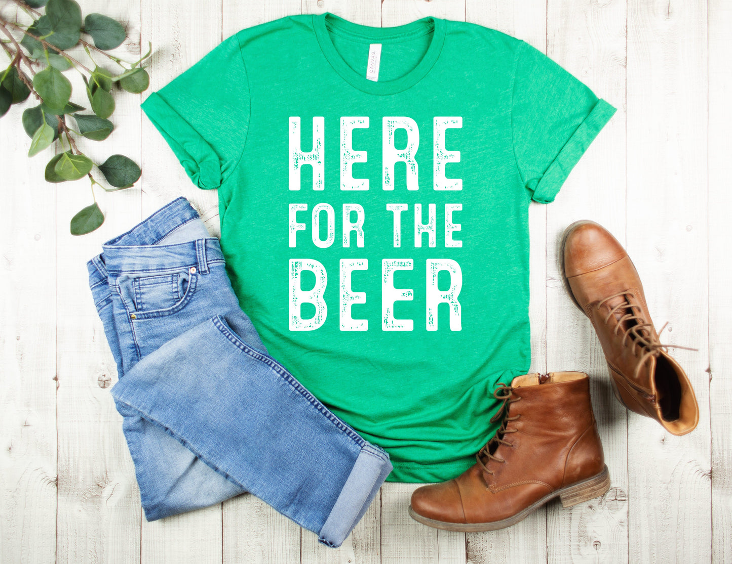 St. Patrick's Day T-Shirt, Here For Beer Tee Shirt