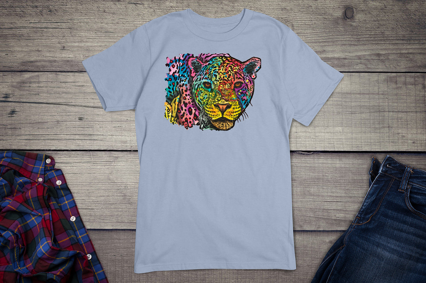Neon Leopard Spots T-shirt